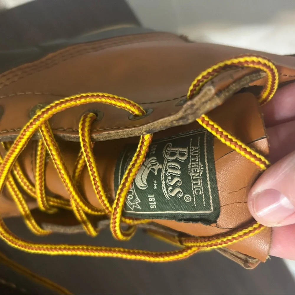 GH BASS leather duck boots